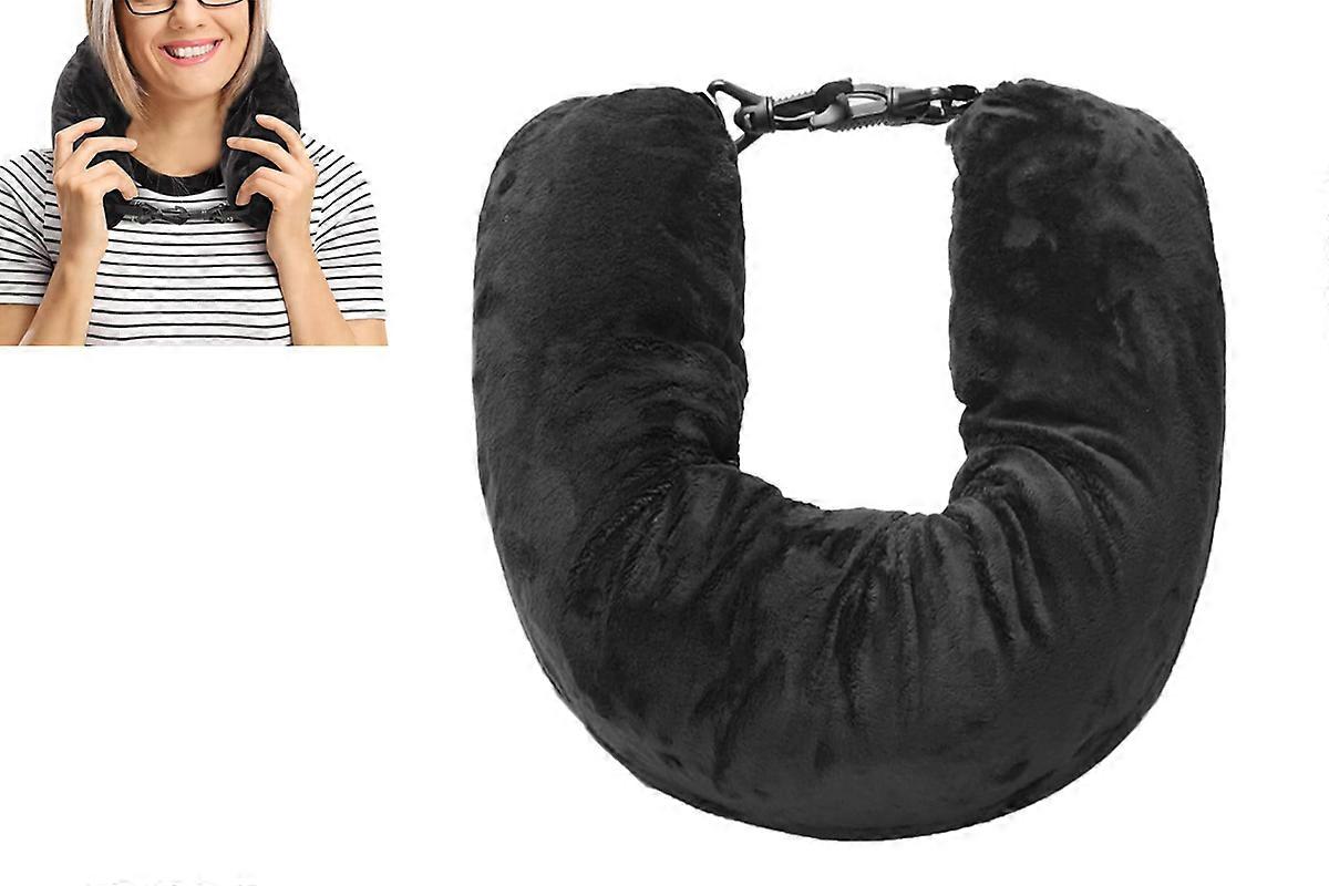 Neck Pillow Carry On Luggage Fits Up To 3 Days of Travel Essentials -Fluffy