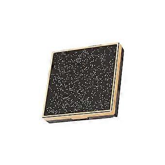 1pc Vacío Sombra de Ojos Platos Diy Sombra de Ojos Paletas Sombra de Ojos Subpaquetes Cajas para Mujeres Niñas Damas (negro)