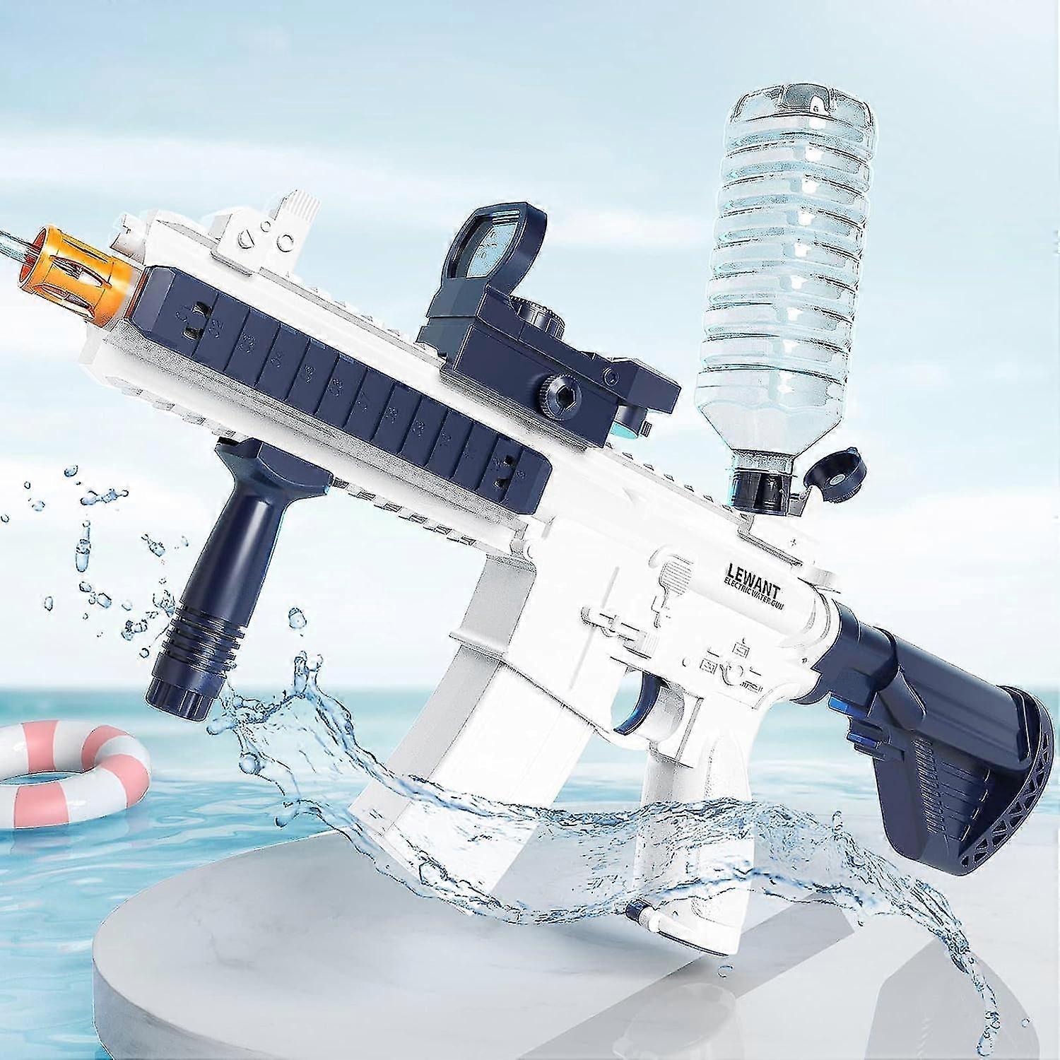 Elektrische Wasserpistole – 32 Ft Reichweite, 434+58 Cc Tank, USB-aufladbar, Für Pool & Strand