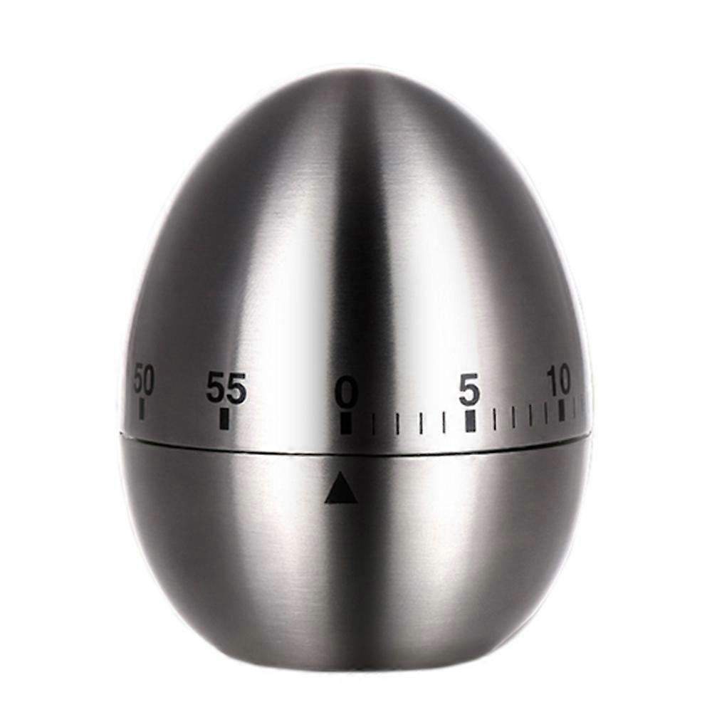 Kitchenware Artifact Tool Goose Egg Mechanical Timer Timer Stainless Steel Reminder Alarm Clock Countdown Clock
