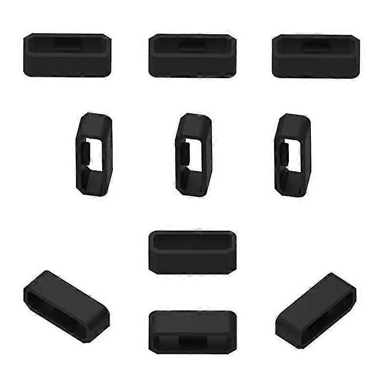 10 adet Saat Kayış Bandı Keeper Döngü Halka Tutucu Garmin-venu 2s için Sabit Toka