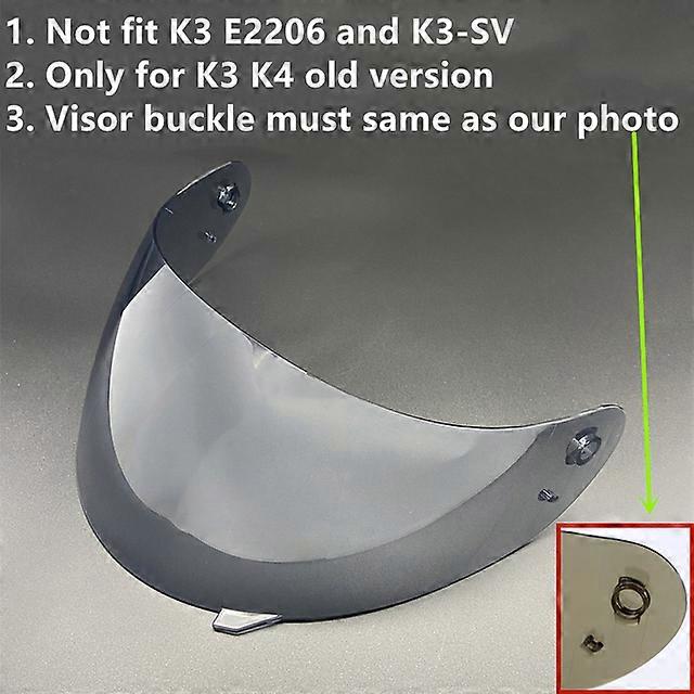 Helmet Visor for AGV K3 K4 Casco Moto Accessories K3 Shield Uv Protection K4 Helmet Lens Windproof Capacetes Shield Windshield