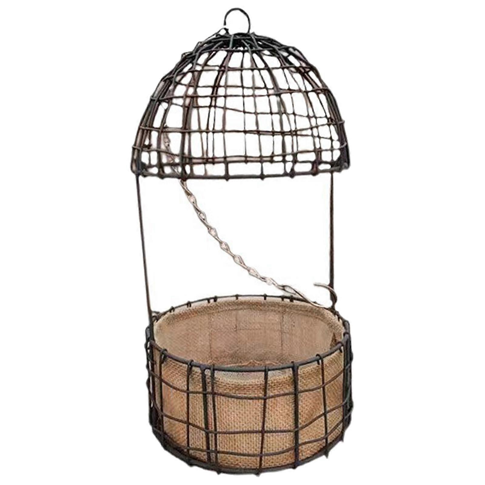 Vaso de flores pendurado de 7,87 polegadas para jardim doméstico