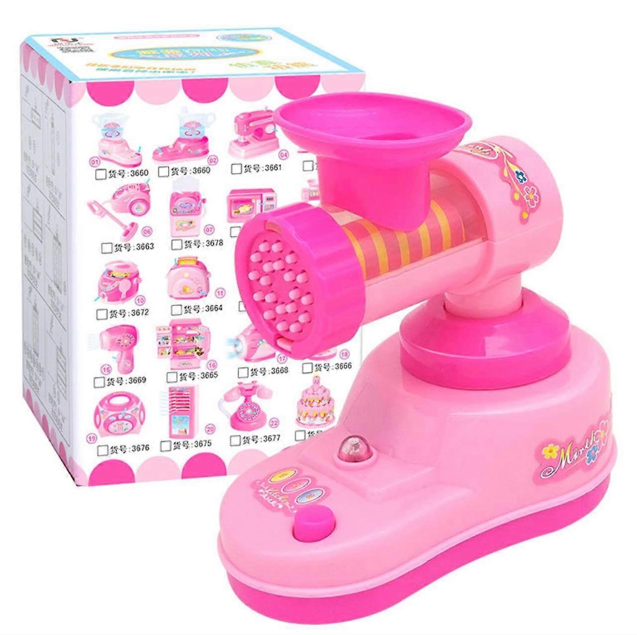 Mini Electric Simulation Noodel Pasta Machine Toy for Children