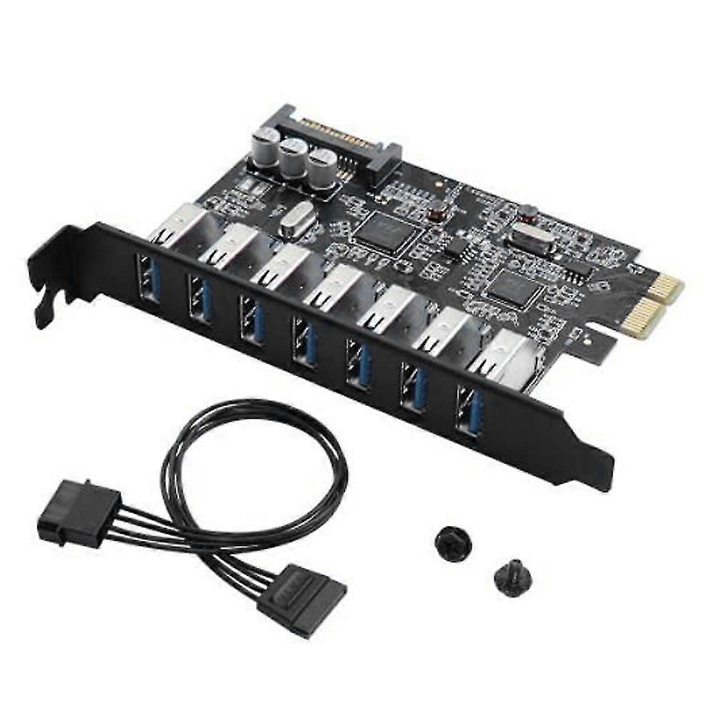 Ports Usb 3.0 Hub External Controller Pci-e Extender Pci Express Card