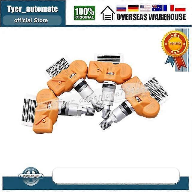 Motor Vehicle Sensors 4PCS For BMW 128I 328I 528I 550I 650I 740I M6 X3 Z4 MINI COOPER Tire Pressure Sensor Monitoring Sensor 433MHz 36106856227