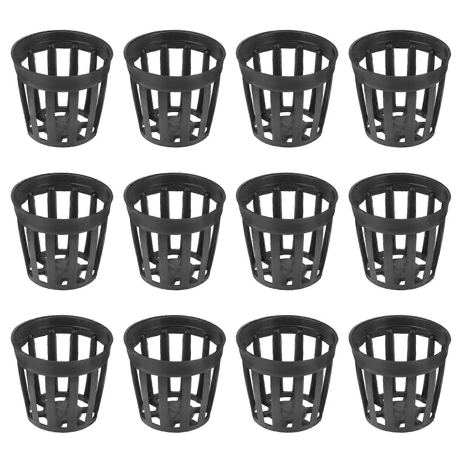 Cestini per piante in plastica per acquari, 50 pezzi