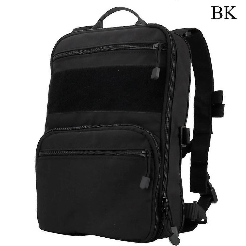 1000D Nylon Tactical Flatpack D3 Backpack Hydration Carrier Expansible Molle Pouch Airsoft Multipurpose Vest Assault Travel Bag