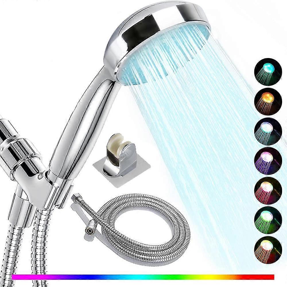 Led Shower Head 7 Color Light Tw