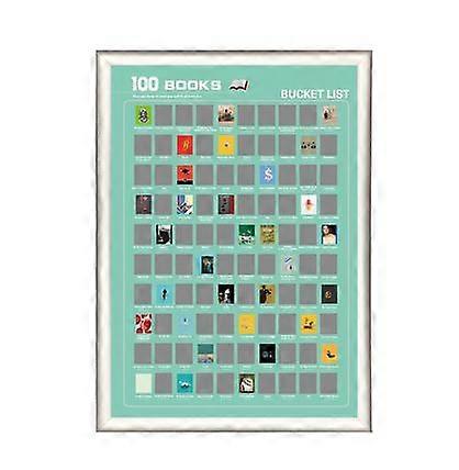 Decoration Home Scratch Off Poster 100 Places You Must Visit Bucket List