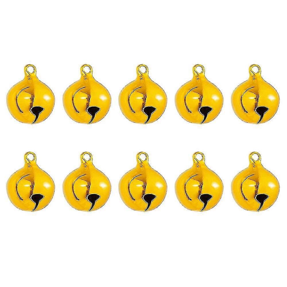 10pcs Iron Jingle Bells Multicolor