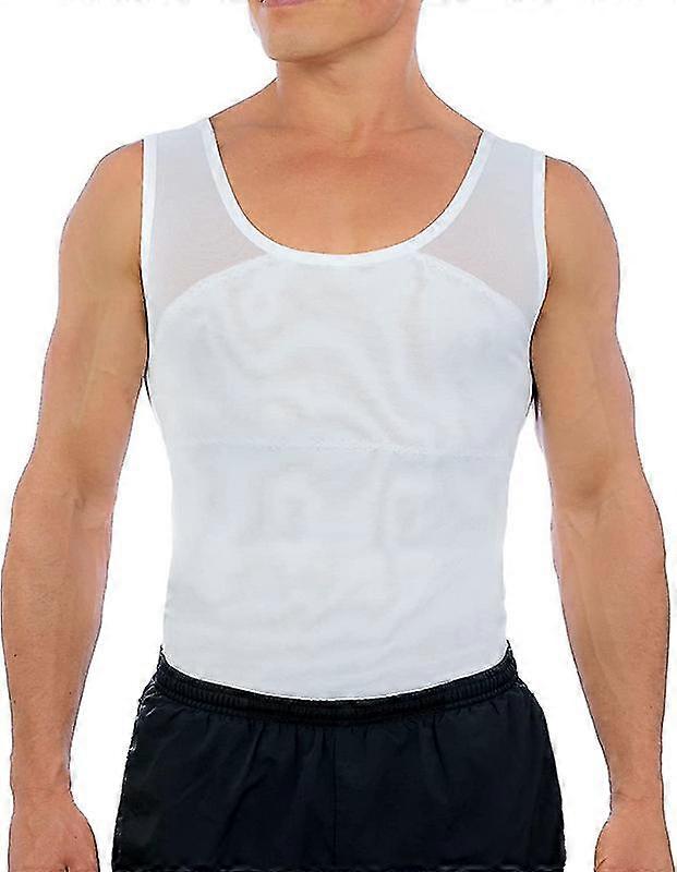 الرجال الصدر ضغط قميص لإخفاء التثدي موبس Shapewear