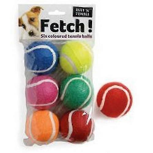 Ruff N queda de tênis bolas (Pack 6)