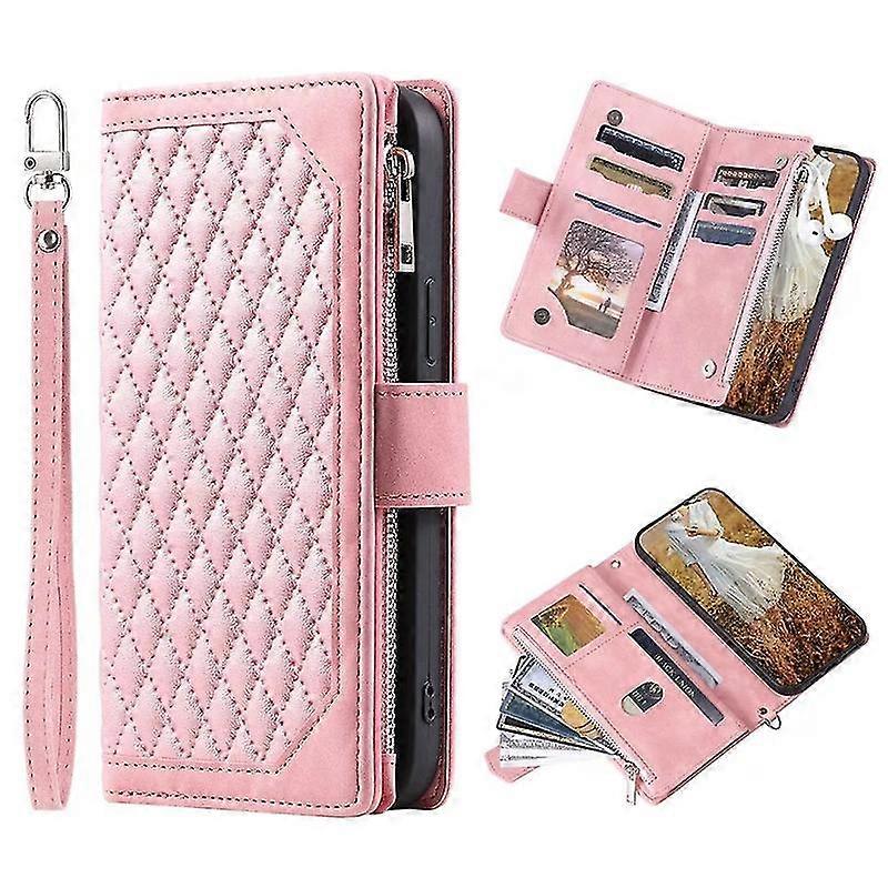 Case for GIphone 14 Pro Max/14 Pro/14 Plus, Notebook Type Stylish Sparkling PU Leather Mobile Phone case, Shock Absorption Popular Full-face Protectio
