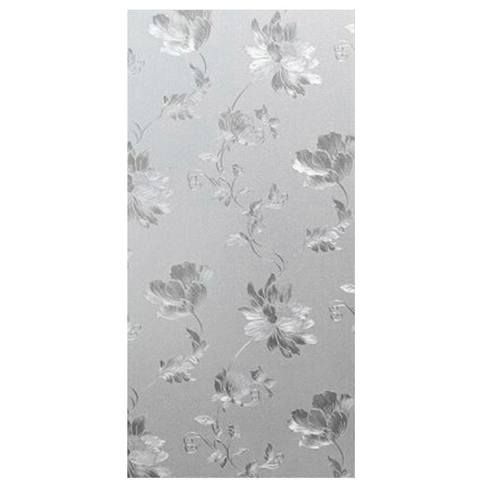 Electrostatic Decorative Window Film PVC Reduce Annoying Static Window Cling for Bathroom