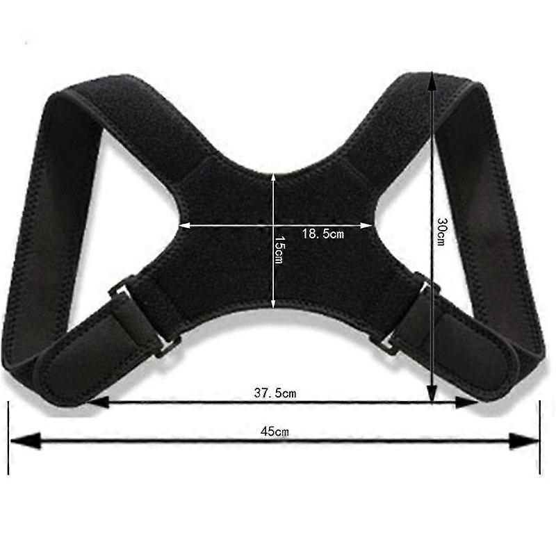 Adjustable Back Support Belt Back Posture Corrector Shoulder Back Support Belt Lumbar Braces Belt Shoulder Posture Correction