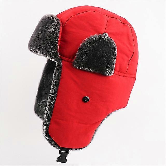 Winter Bomber Hats With Goggles For Unisex