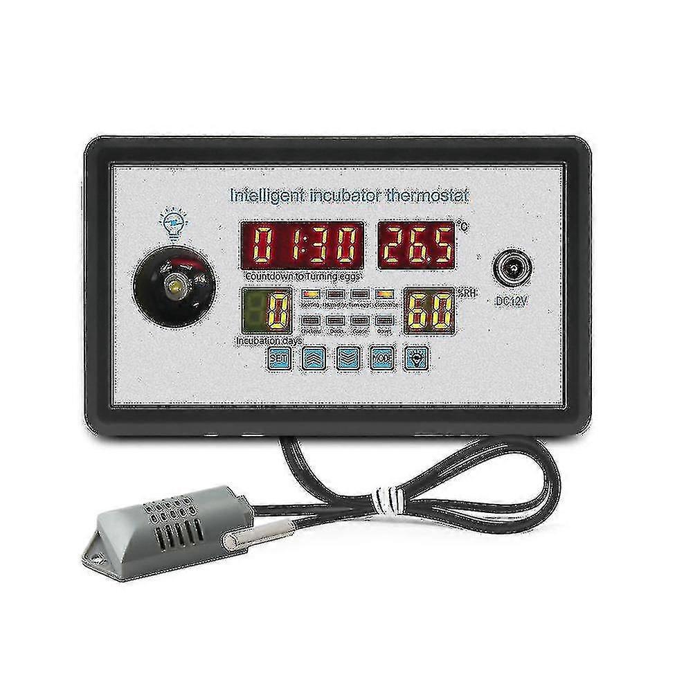 Zfx-w9002 Smart Thermostat Digital Temperature Humidity Control Incubator 360 Automatic Egg Turning