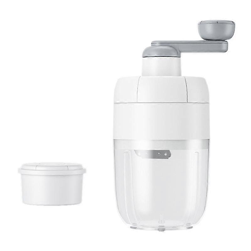 Shaved Ice Machine Home Small Manual Ice Crusher Hand-Shake Ice and Hail Ice Ice Breaker to Make Sa