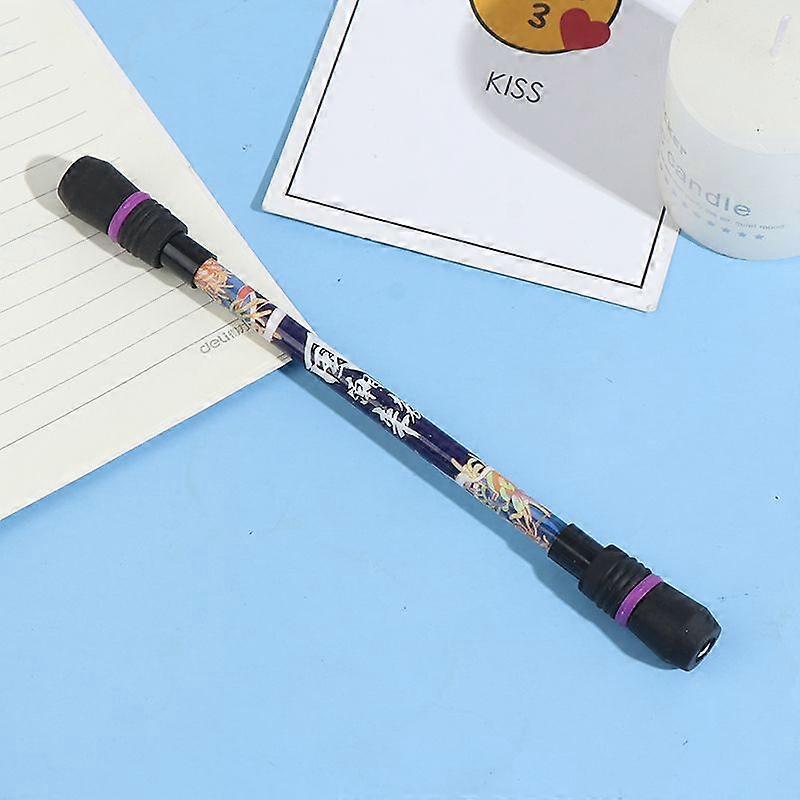 Zufällig 1Pc Twirling Spinning Pen Rolling Gel Pen Finger Playing Pen Schule Büro Zubehör