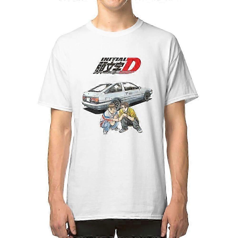 Initial D Takumi és Itsuki póló Retro design