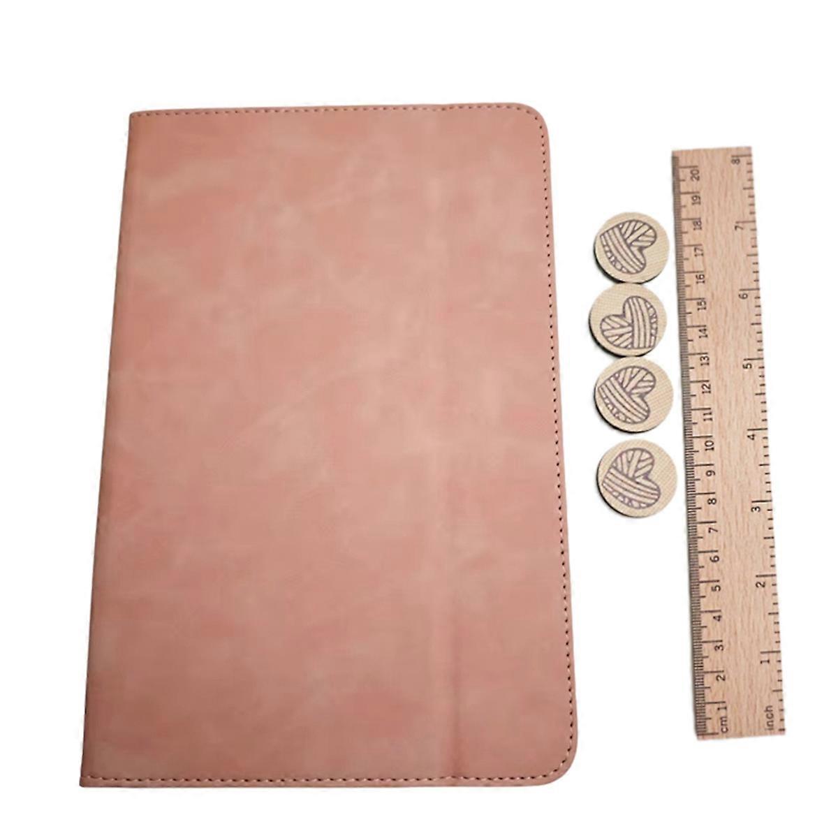 Crochet Chart Holder Crochet Pattern Chart Keeper Easy to Use Foldable Portable Magnetic Knitting Chart Keeper,Pink