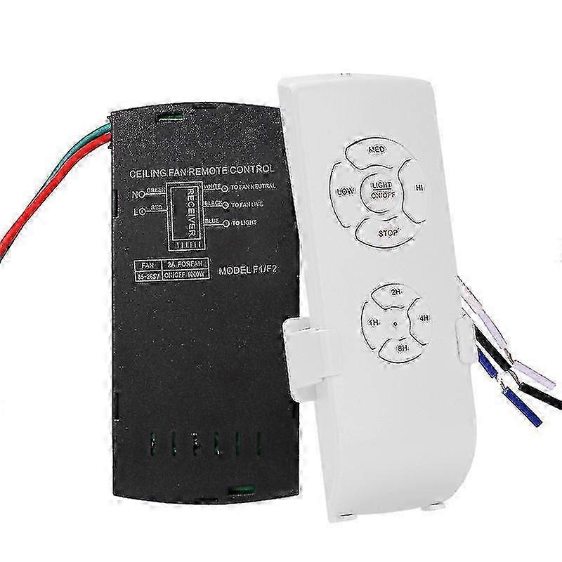 Universal Ceiling Fan Lamp Wireless Remote Controller Kit Livebecoo