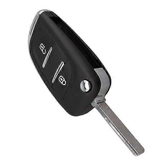 2 Buttons Remote Fob Shell Car Key Uncut Case Blade for Peugeot 307 408 308