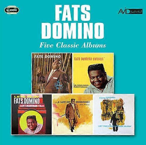 Fats Domino Five Classic Albums CD 2 discs (2017) NEW