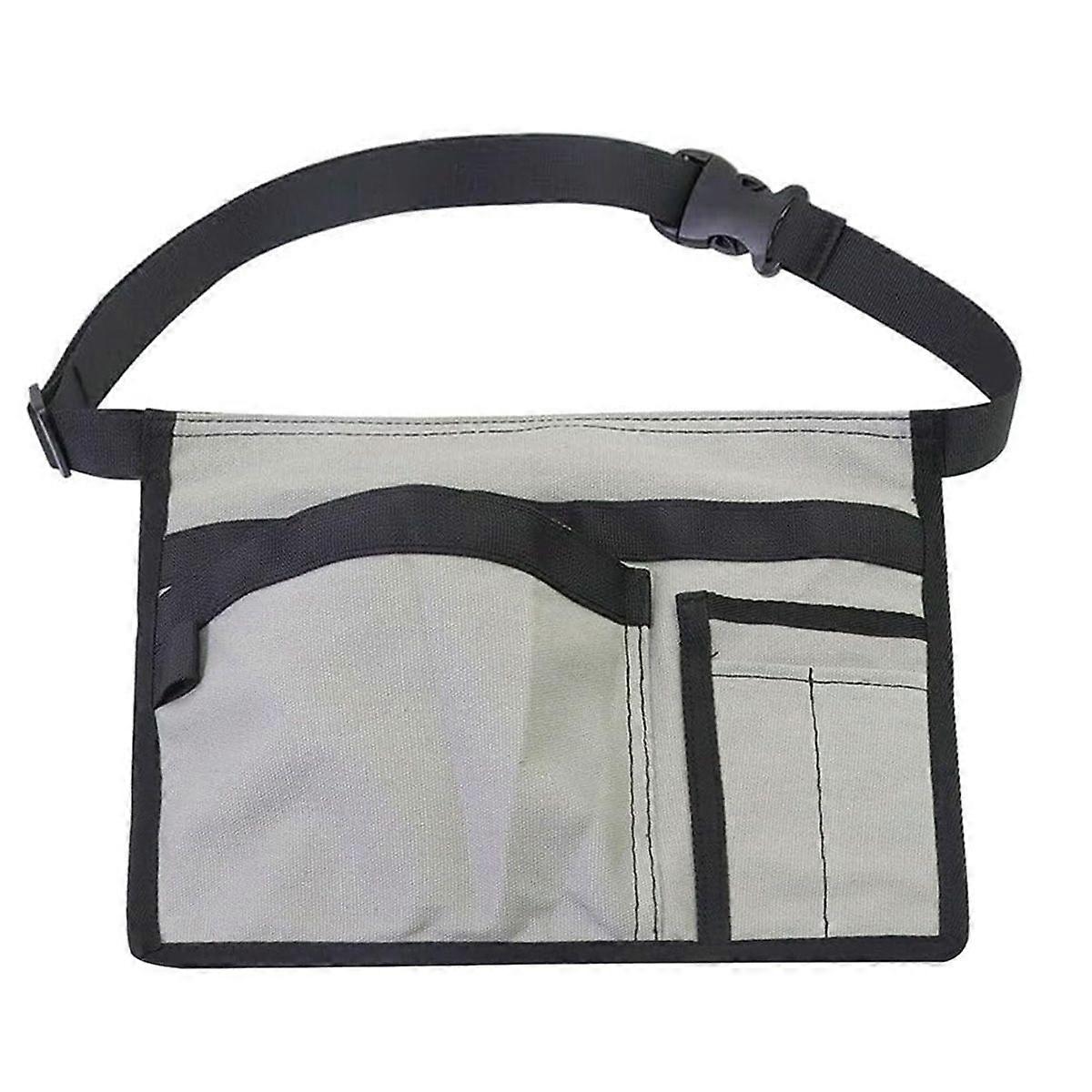 Tool Waist Bag Multi Pockets Single Side Garden Tool Belt Pouch for Workshop Storage Tools