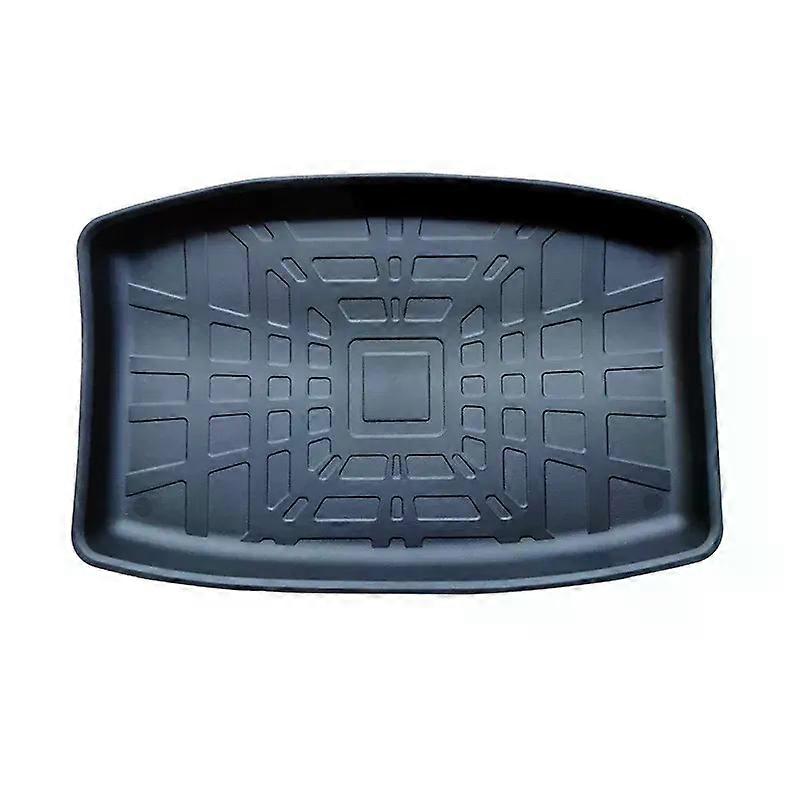 TPE Pad Front Rear Mat For Tesla Model Y 2019-2023 Model 3 2021-2023 Accessories Trunk Cargo Tray Floor Mat With LOGO Trunk Mats