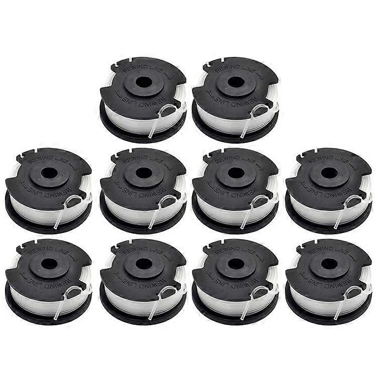 10PCS Replacement Spools Compatible For Hyper Tough 20V Max String Trimmer Wire Reels