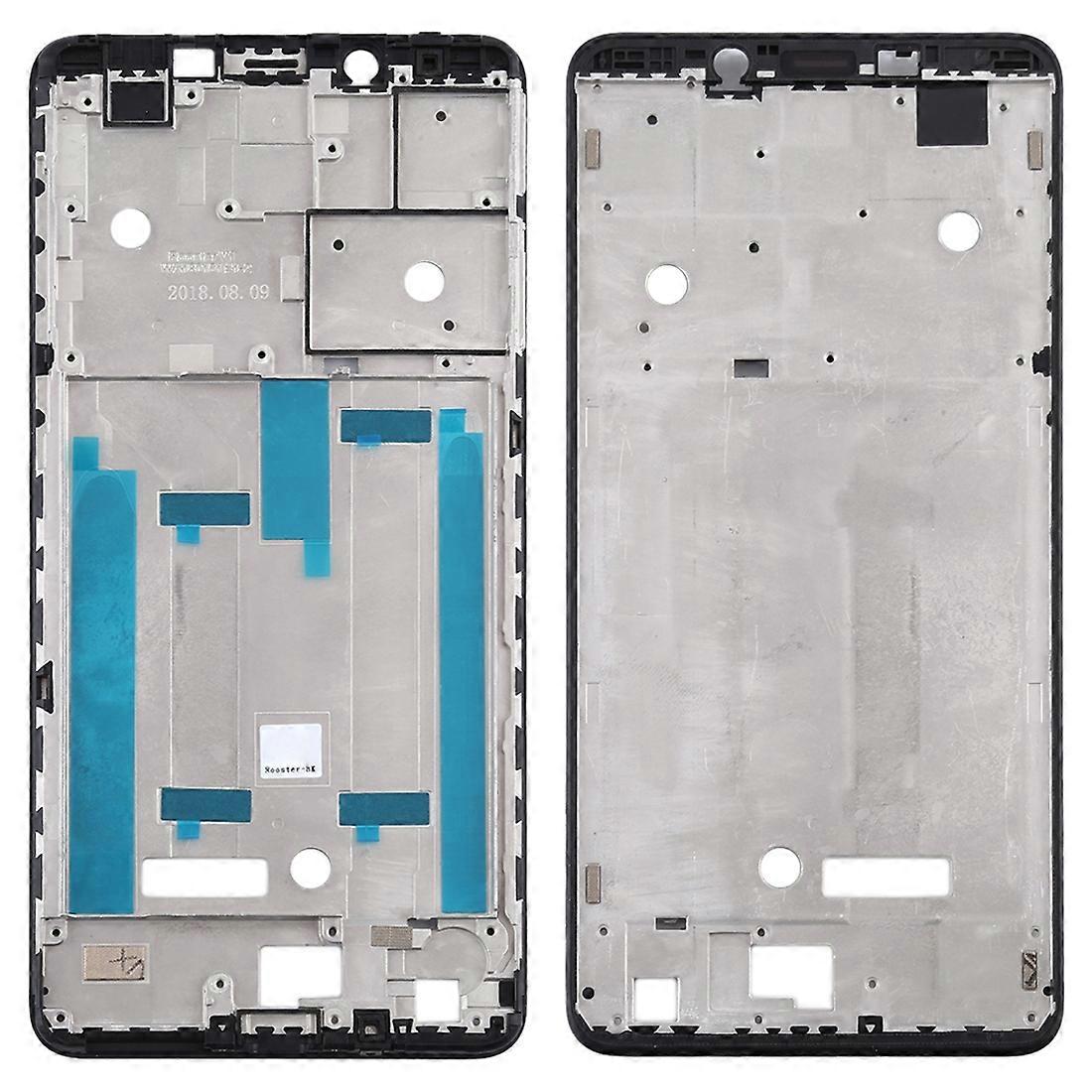 Middle Frame Bezel Plate for Nokia 3.1 Plus TA-1118 TA-1104 TA-1125 TA-1117 TA-1113 TA-1115 (Black)