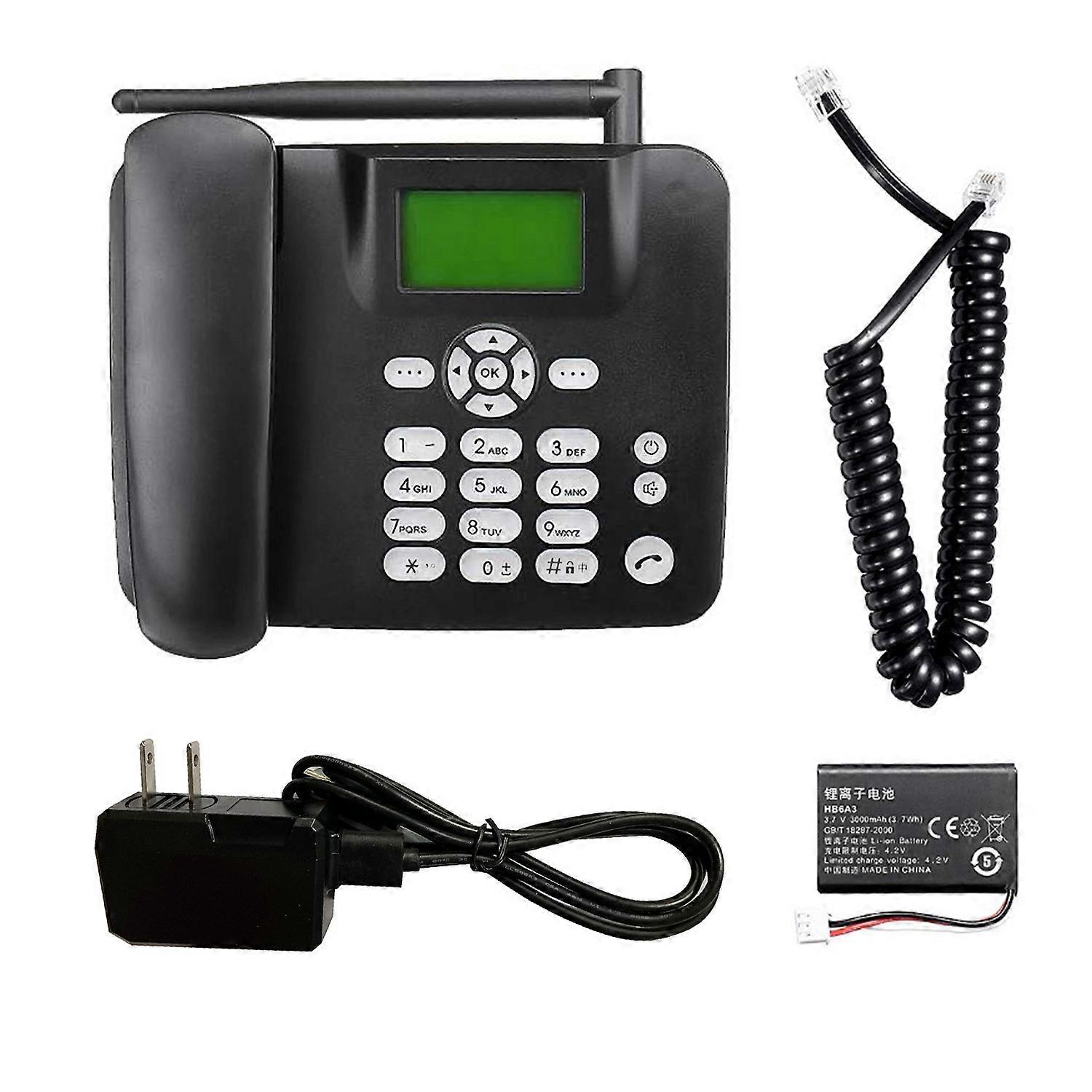 Fixed Wireless Phone 2G Desktop Telephone Support GSM 850/900/1800/1900MHZ SIM Card Cordless Phone w