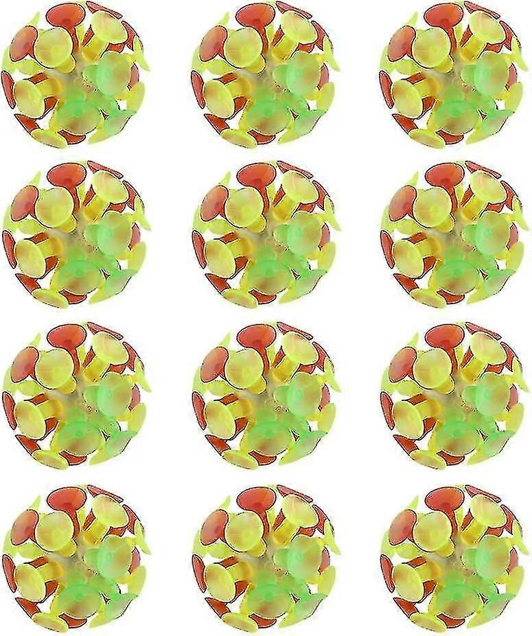 12 יחידות כדורי יניקה צעצוע אינטראקציה בין הורה לילד כדורי פרייר לילדים צעצועי מסיבה לילדים