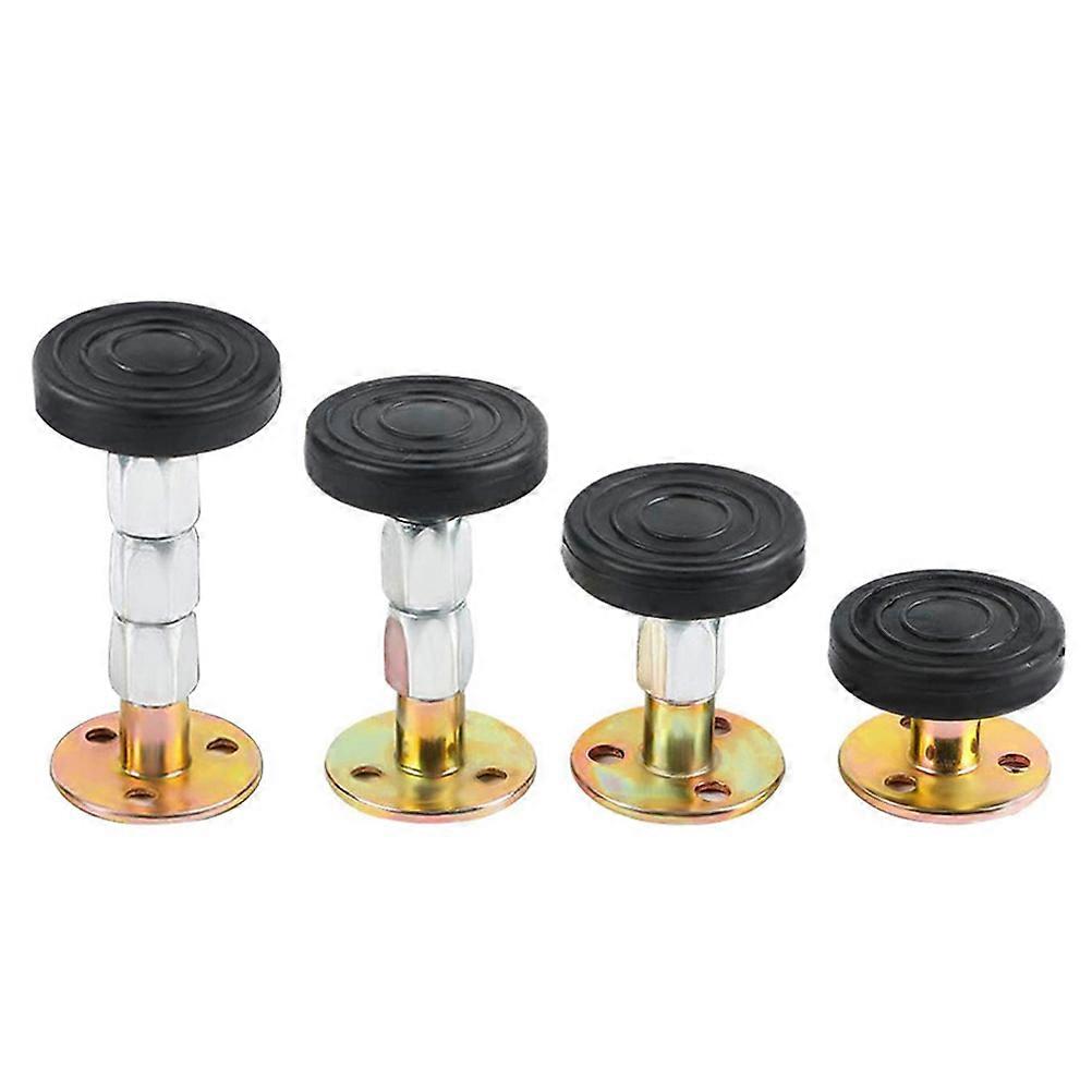 4PCS Adjustable Bed Frame Holder Thread Bed Frame Anti Shake Tool Bed Frame Telescopic Support for Room Wall Protection Support Feet Bed Table