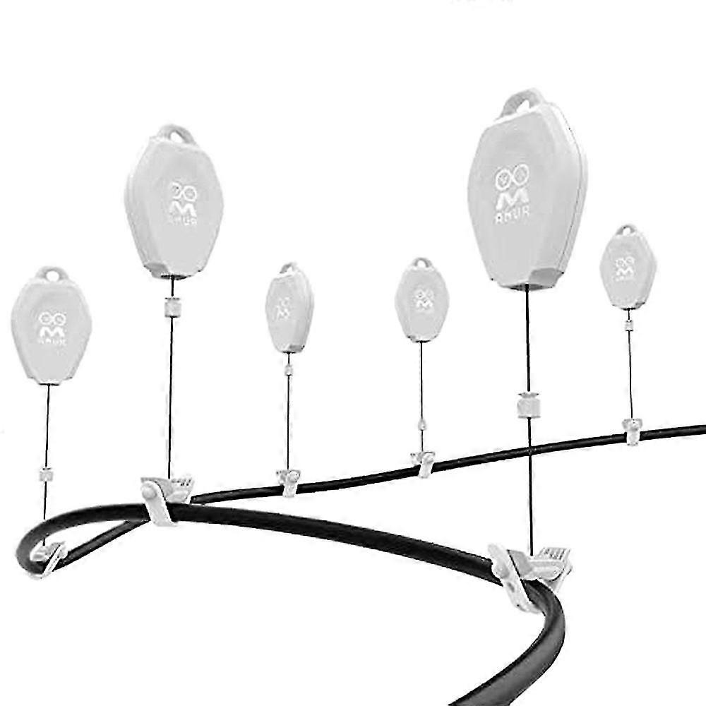 Vr 6 ensembles de système de poulie de plafond rétractable pour / rift / valve / / vive / reverb G2 /