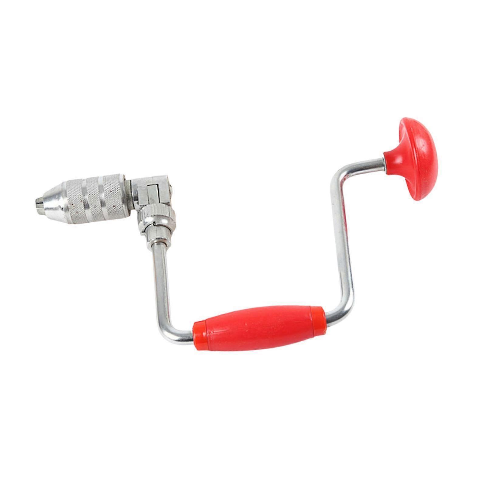 Swing Bit Brace Holzbearbeitung Locherwerkzeug, mit 2 Backenfutter, Holz PP Acryl