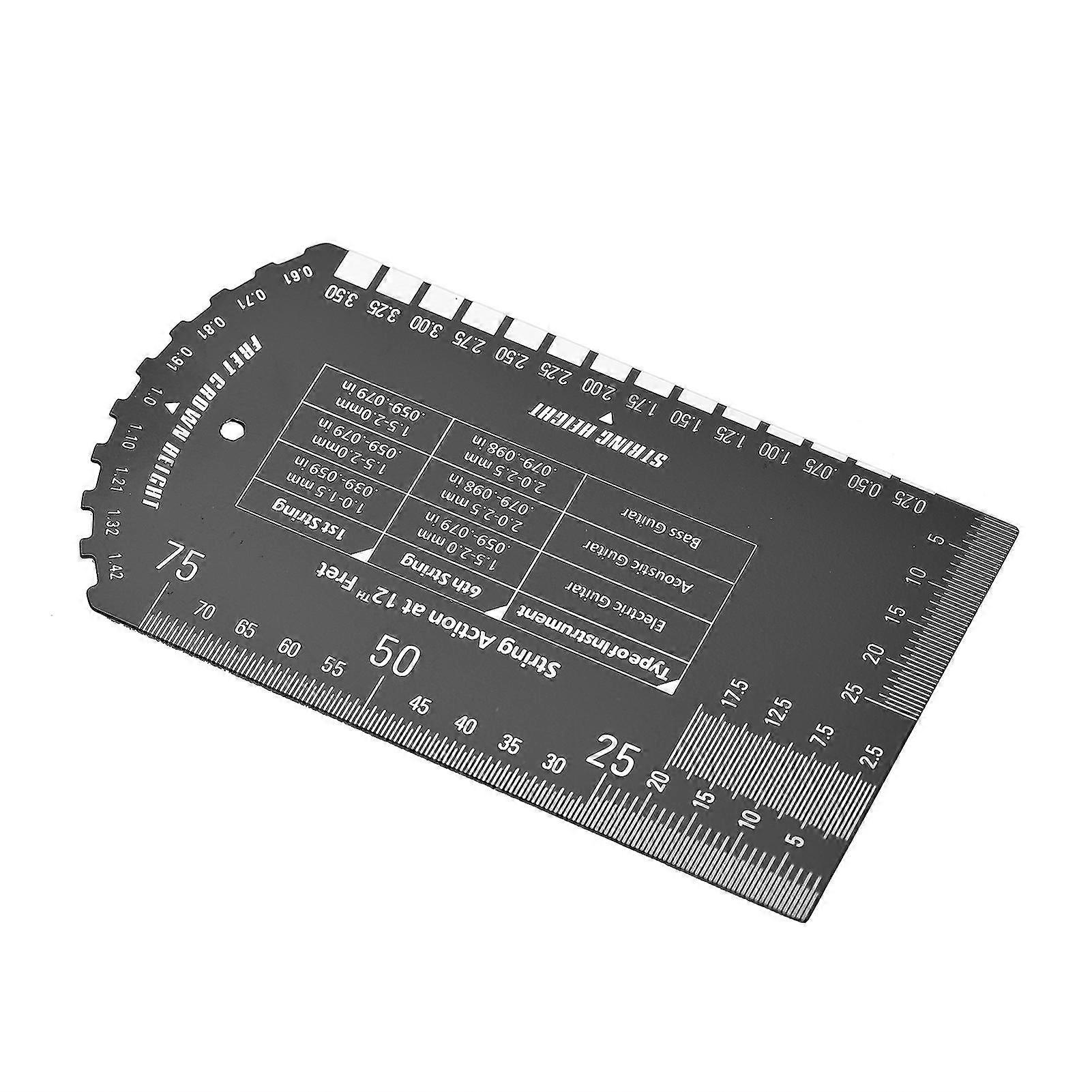 Baroque String Instruments Gauge String Action Gauge Ruler