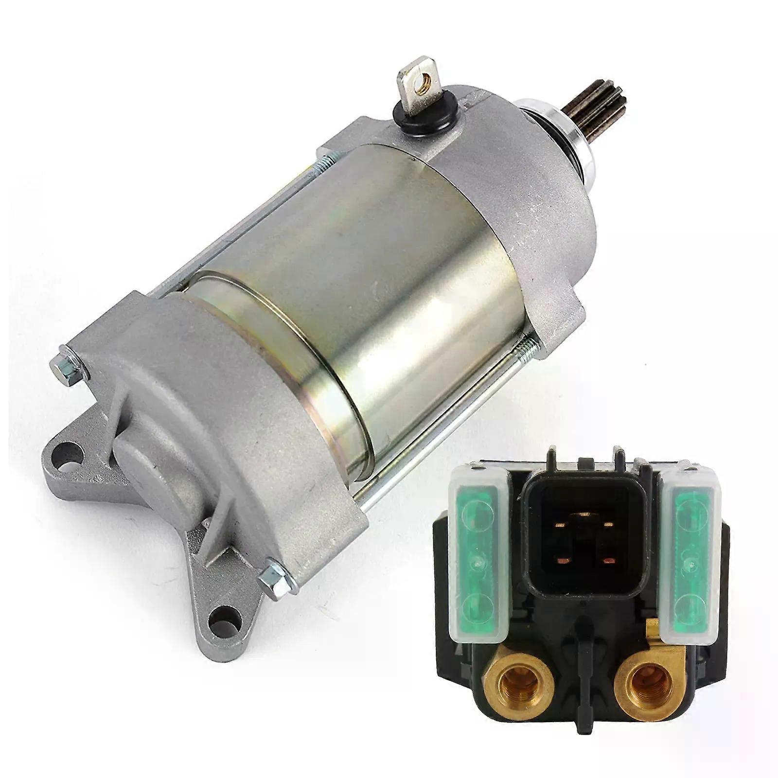 unique Motorcycle Engine Parts Starter Motor And Relay