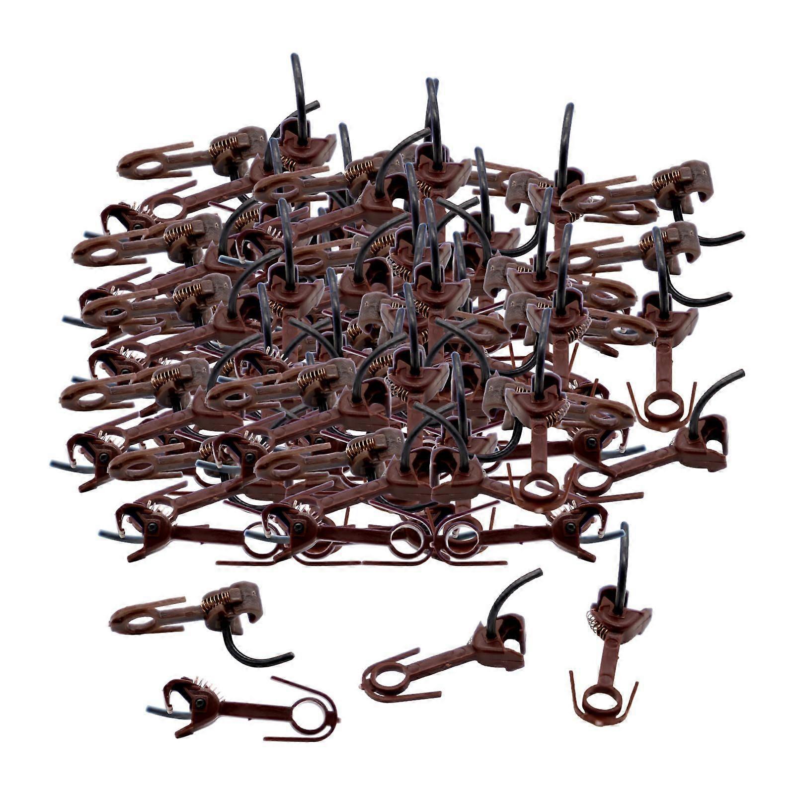 200x HO Scale Model Hook Couplers Accessories for 1:87 Hobby Building Layout 2cm
