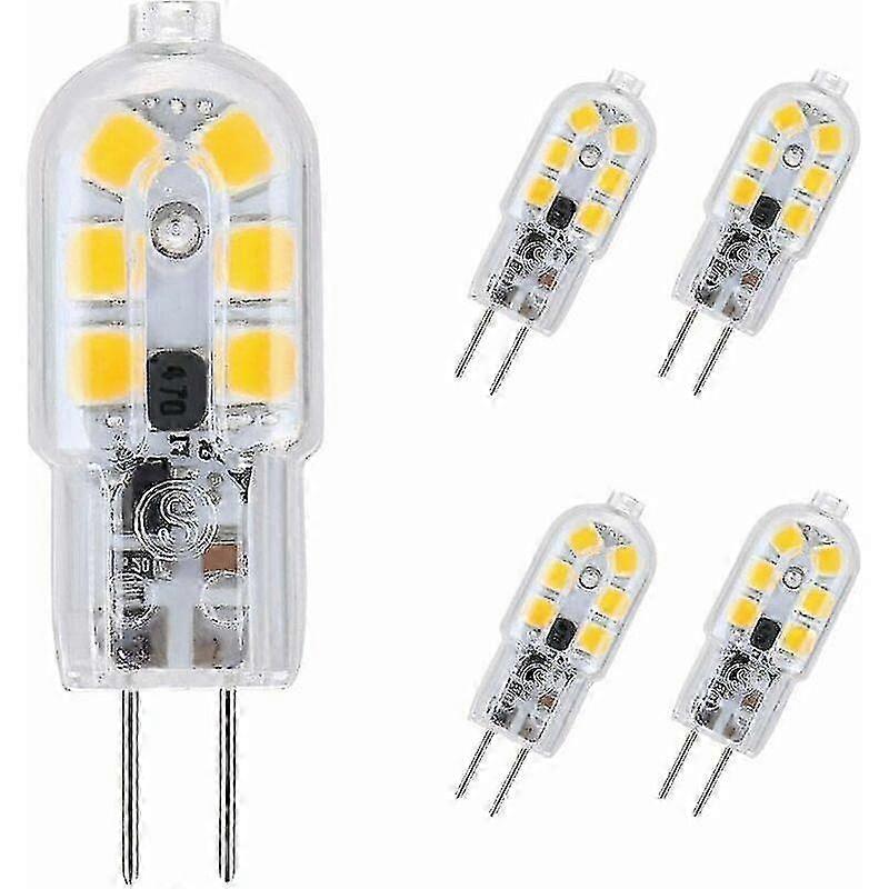 5 db-os G4 LED ampulla, 20W ampullák Halognes quivalentes, Ampulla LED G4 2W conomie Pour Les Ampulles
