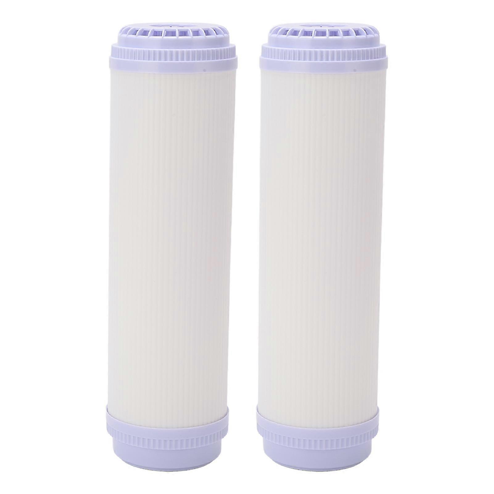 2Pcs Water Filter Large Flow Direct Drink Purify Ultrafilter Replacement Cartridge for 10 Inch Water Purifier