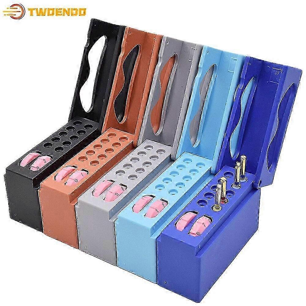 Οδοντιατρική 50 φορές κάτοχοι endo μνήμης 10 τρύπες αυτόκλειστο κουτί απολύμανσης οργάνων απολύμανσης ριζικού σωλήνα