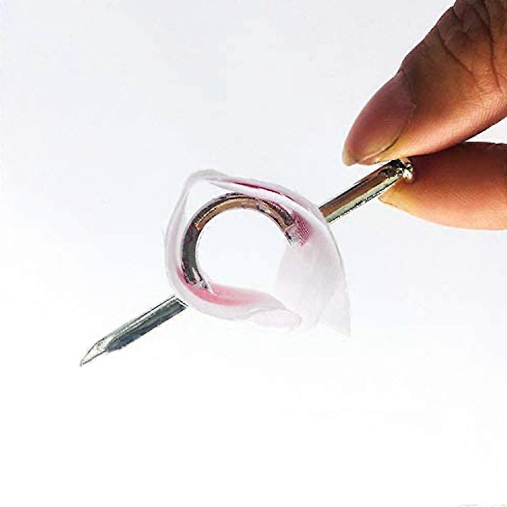 Prank Joke Toy for Fool's Day, Safe Design Soft Cloth Curved Iron Nails Scary Prank, Suitable for Various Occasions Such As Halloween April Fool's