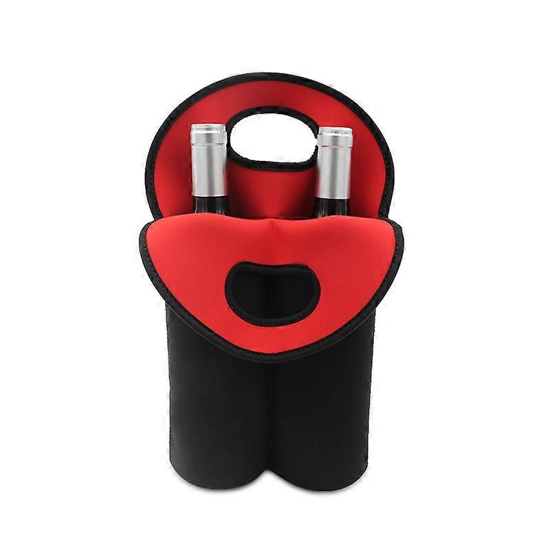 Insulated Bottle Carriers 2-Pack, Leakproof Design, Durable Material, Fits Standard Water Bottles, Travel-Friendly