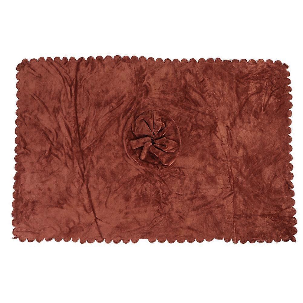 1pcs Soft Solid Color Bed Towel for Beauty Salon