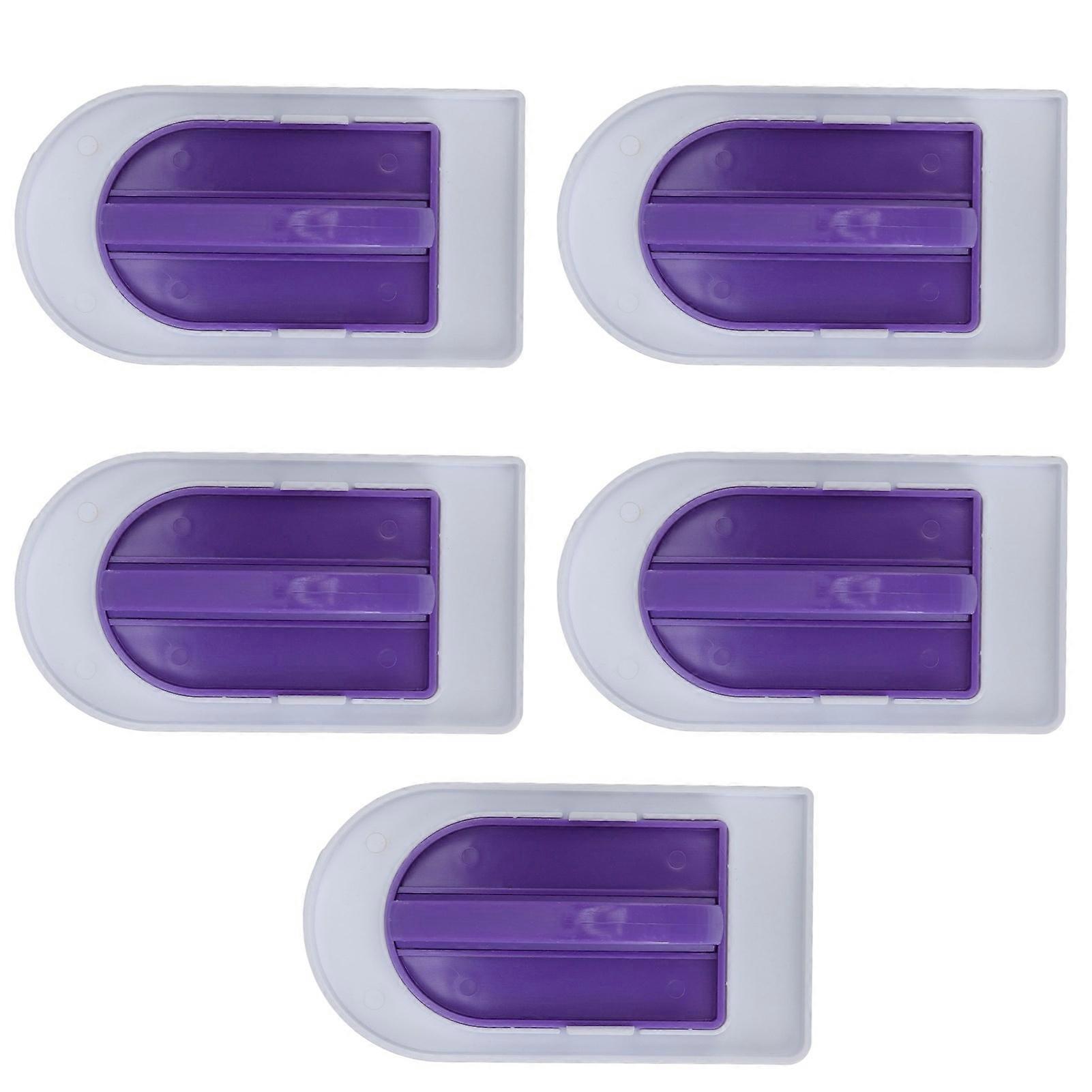 5Pcs Fondant Cake Smoother Set Plastic Handle Non-Stick 312g