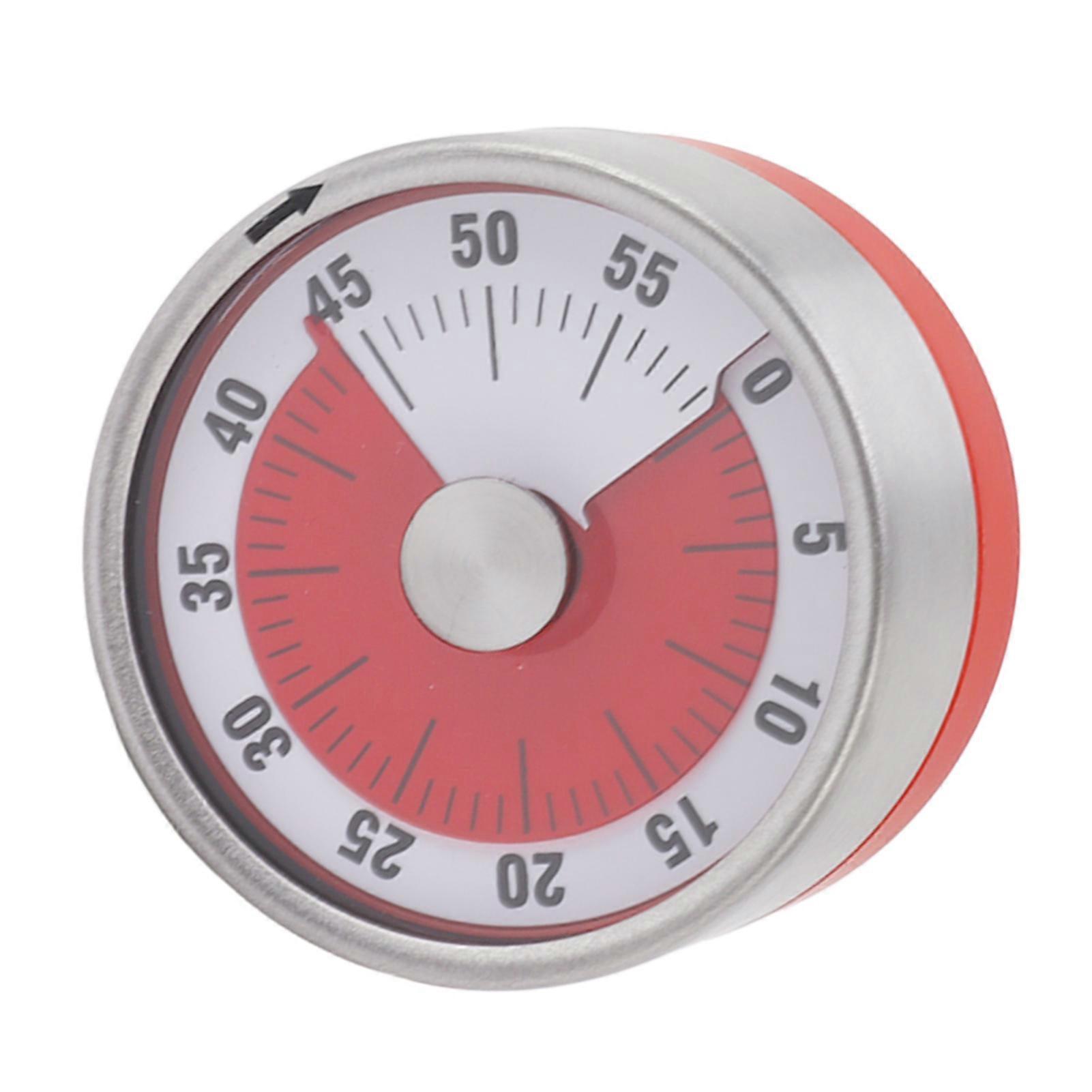 Kitchen Timer Red Alert Practical Magnetic Cooking Timer for Kitchen Cooking Homework Running 