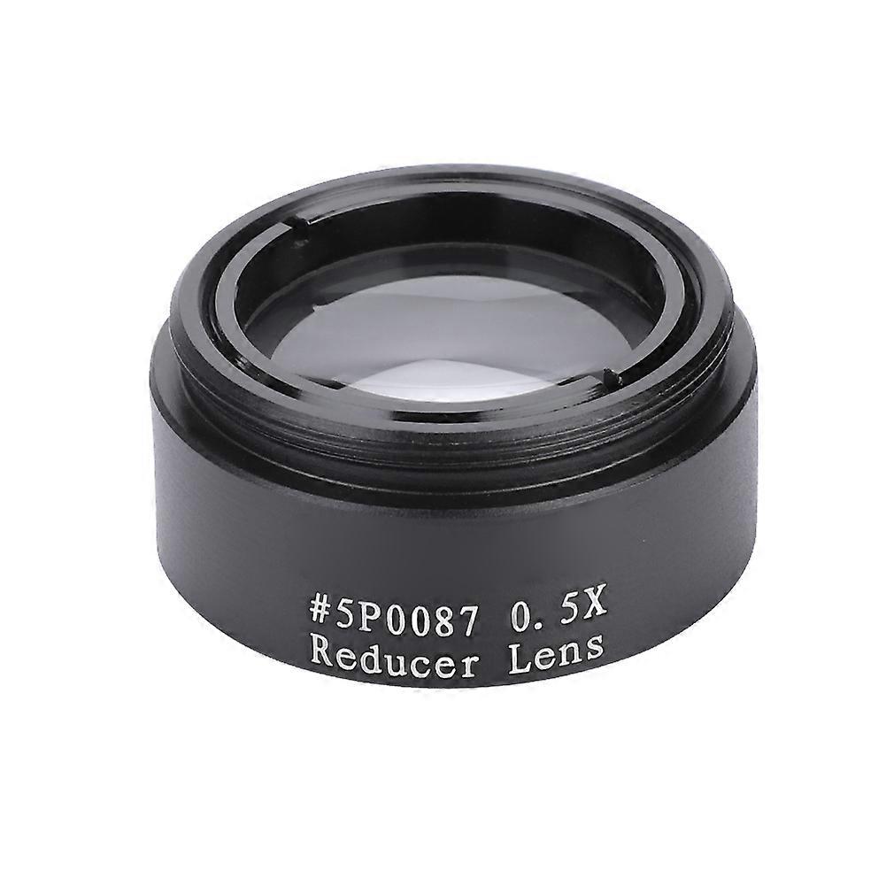 1.25 Inch 0.5X Focal Reducer Telescope Lens Accessory M28 Thread Eyepiece Adapter for Improved Field of View